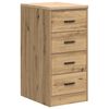 vidaXL Garasje Oppbevaringsskap H&aring;ndverker eik 40x51x85 cm Heltre Furu