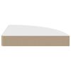 vidaXL Flytende vegghylle hvit 25x25x3,8 cm MDF