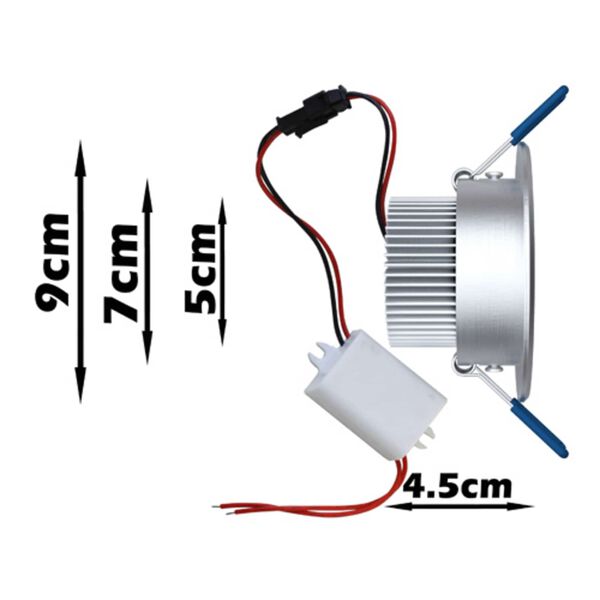 vidaXL Lysp&aelig;re med s&oslash;kelys S&oslash;lv