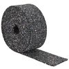 vidaXL Gummigranulat rulle Svart 200 x 10 x 0,8 cm Gummi