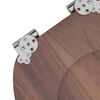 vidaXL Toalettsete 2 pcs Brun 44 x 38 cm MDF-plater