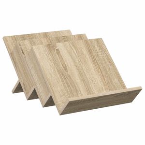 vidaXL Magasinreol Sonoma eik 53 x 40 x 28,5 cm Konstruert tre