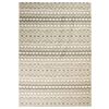 vidaXL Moderne teppe tradisjonelt design 80x150 cm beige/gr&aring;
