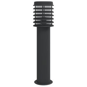 vidaXL Utend&oslash;rs gulvlampe svart 60 cm rustfritt st&aring;l