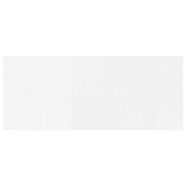 vidaXL Romdeler&nbsp;hvit bredde 400 cm h&oslash;yde 165 cm&nbsp;bambus