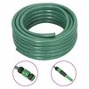 vidaXL Hageslange med monteringssett gr&oslash;nn 0,5" 50 m PVC