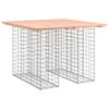 vidaXL Hagebord gabiondesign 100x102x72 cm heltre Douglas