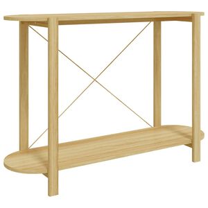 vidaXL Konsollbord 110x38x75 cm konstruert tre