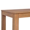 vidaXL Spisebord heltre teak med naturlig etterbehandling 120x60x76 cm