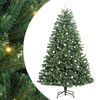 vidaXL Kunstig sammensatt juletre Gr&oslash;nn 240 cm PVC og metall