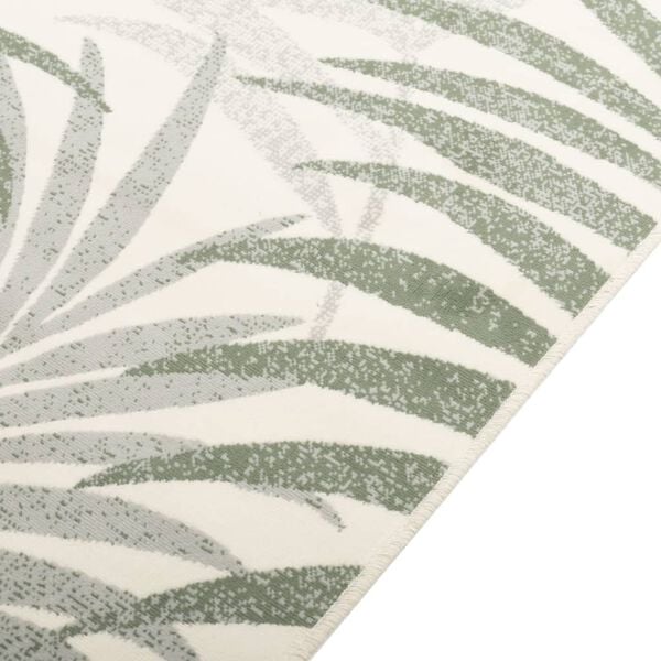 vidaXL Inne- og uteteppe kort luv flerfarget 190x300 cm