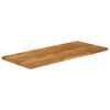 vidaXL Bordplate 140x60x3,8 cm naturlig kant heltre mango