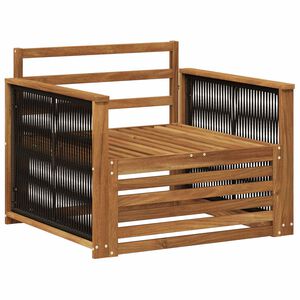 vidaXL Ute Midt Sofa Naturlig
