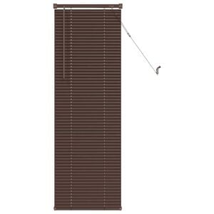 vidaXL Venetiansk persienne M&oslash;rk Brun med M&oslash;nster 150 x 40 cm 25 mm