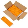 vidaXL HB Blyanter 1000 stk &Oslash; 0,7 x 18,5 cm Gul Solid Pappel Tre