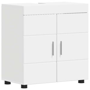 vidaXL Baderomsskapsett TULUM Hvit 60 x 34 x 63 cm Konstruert tre