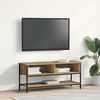vidaXL TV-benksett Artisan Eik 100 x 35 x 45 cm Konstruert tre