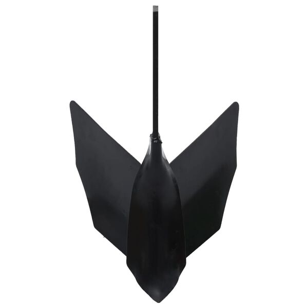 vidaXL Hagefreser plogtilbehør svart metall