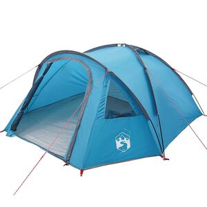 vidaXL Camping Telt med tak Bl&aring; 308 x 268 x 130 cm Polyester