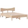 vidaXL Sengeramme uten madrass 120x190 cm heltre furu