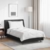 vidaXL Helårs Duvet med pute 2 pcs Hvit Mikrofiber