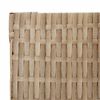 vidaXL Romdeler 4 paneler beige polyrotting