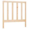 vidaXL Sengegavl 81x4x100 cm heltre furu