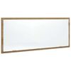 vidaXL Baderomsspeil med LED artisan eik 100x8,5x37 cm konstruert tre
