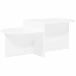 vidaXL Kaffebord Hvit 100 x 50 x 40 cm Konstruert tre