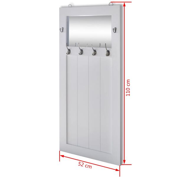 Klesstativ med innebygd speil