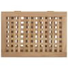 vidaXL Skittentøyskurv 50x35x60 cm heltre teak