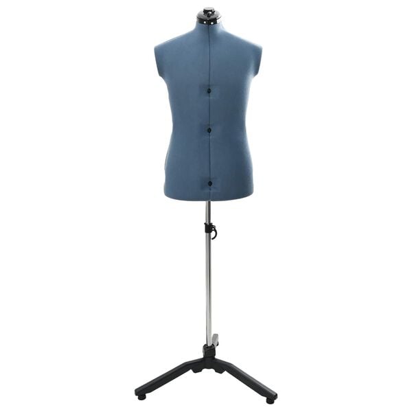 vidaXL Just&eacute;rbar kjoleform kvinne Bl&aring; 37.5-45.5 tommer stoff