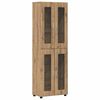 vidaXL H&oslash;yskap FLORIN 60 x 35 x 182 cm Artisan Eik Konstruert tre