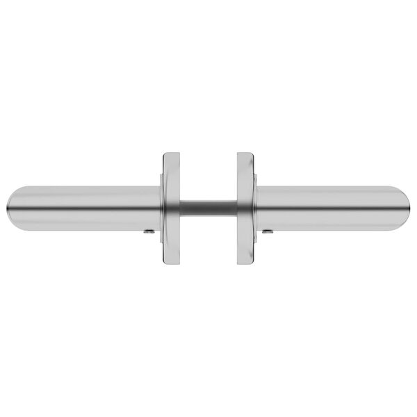 vidaXL D&oslash;rh&aring;ndtaksett med WC-l&aring;s rustfritt st&aring;l