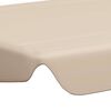 vidaXL Erstatningsbaldakin hagehuske beige 188/168x145/110 cm