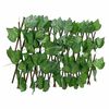 vidaXL Utvidbart espalier kunstige drueblader gr&oslash;nn 180x30 cm
