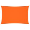 vidaXL Solseil oxfordstoff rektangul&aelig;r 2x4 m oransje