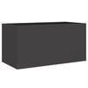 vidaXL Plantekasse svart 62x30x29 cm st&aring;l