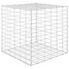 vidaXL Gabion høybed kubeformet ståltråd 60x60x60 cm