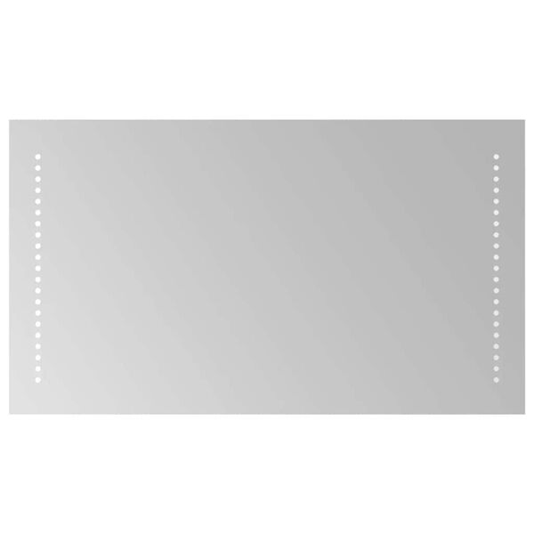 vidaXL Baderomsspeil med LED 70x40 cm