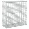 vidaXL Gabion med 3,5 mm wire og 5x2,5 cm nett 50x20x50 cm