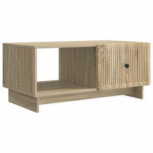 vidaXL Kaffebord Sonoma eik 90 x 50 x 40 cm Konstruert tre