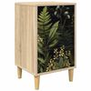 vidaXL Nattbordskap RHENEN Sonoma eik 36 x 33 x 60 cm Konstruert tre