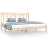 vidaXL Sengeramme heltre 180x200 cm Super King