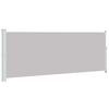 vidaXL Uttrekkbar sidemarkise 180x514 cm gr&aring;