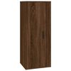 vidaXL Vegghengt TV-benk brun eik 40x34,5x100 cm