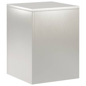 vidaXL Planteholder S&oslash;lv 30 x 30 x 40 cm St&aring;l