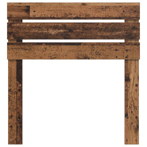 vidaXL Hodegavl med hodegjerde Gamle tre 75 cm Konstruert tre