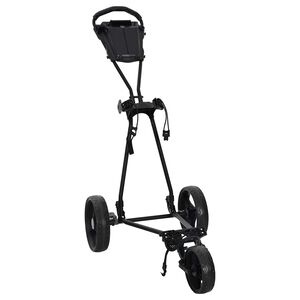 vidaXL Golf Trolley Svart Jern Sammenleggbar