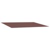 vidaXL Reserveduk til markise Brun 300 x 250 cm Polyester